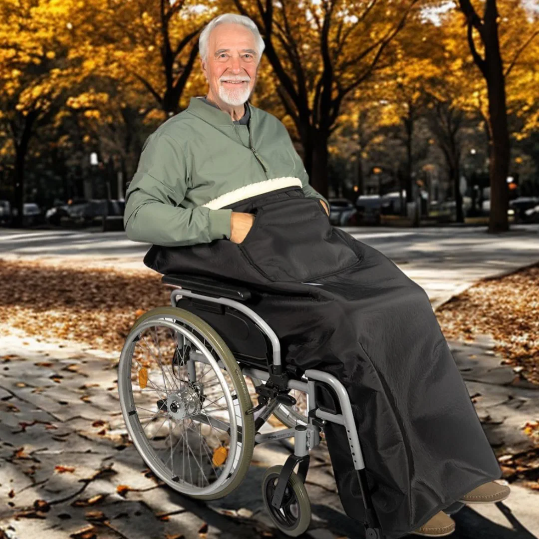 Schurwoll-Kniedecke Outdoor