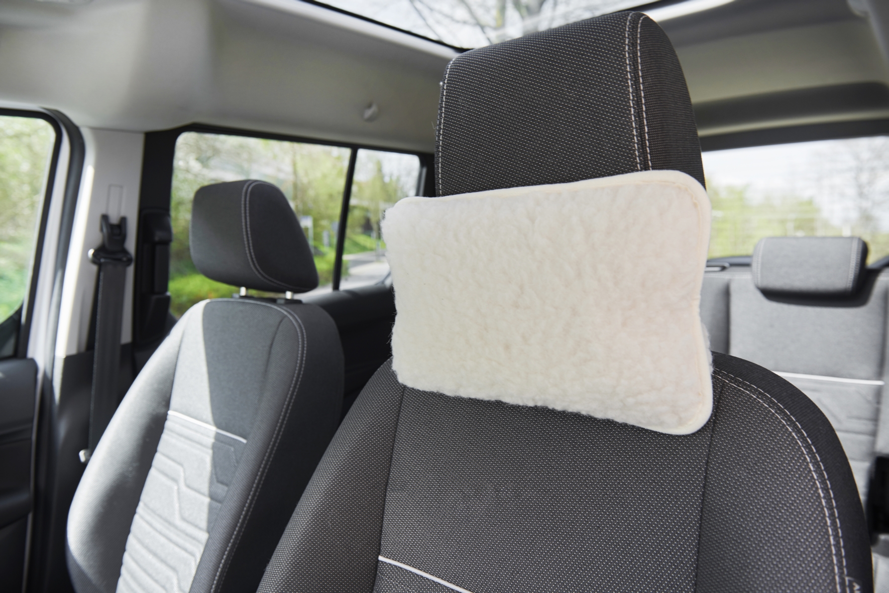 Pure Wool Car Neck Pillow