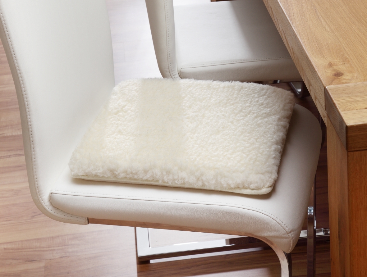 Pure New Wool Seat Cushion 38x38cm